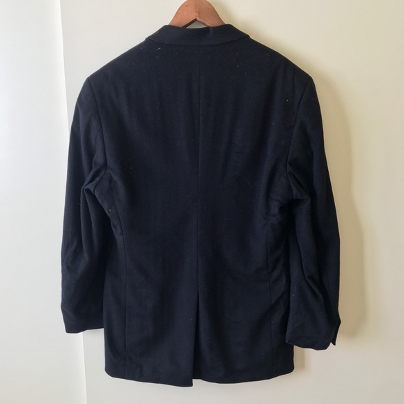 Vintage Club Room Men's Wool Silk Blazer Sz 42R - Picture 3 of 8